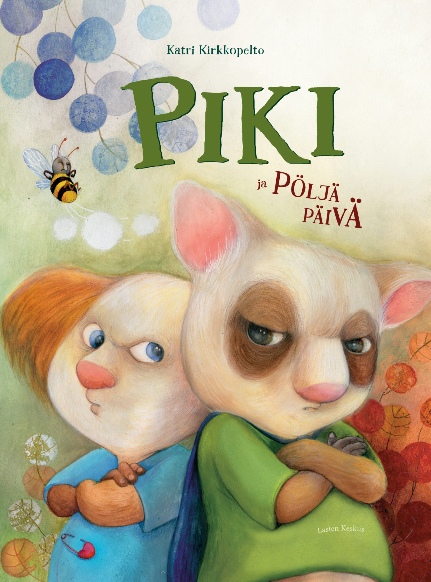 Piki ja pöljä päivä kirjan kansi
